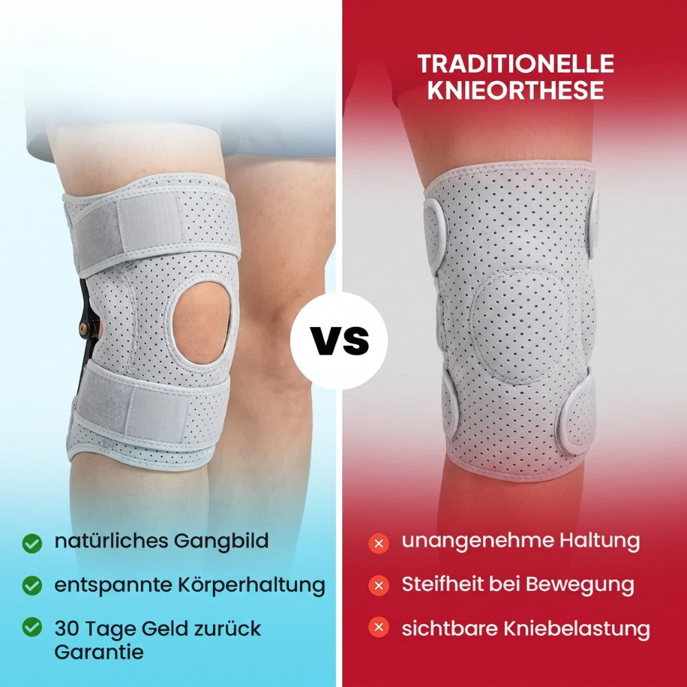 Super Ortho Kniebandage mit Federstahlstreben