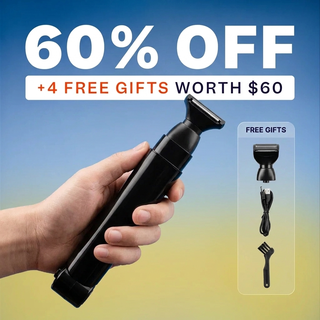 Reach-Anywhere Body Trimmer