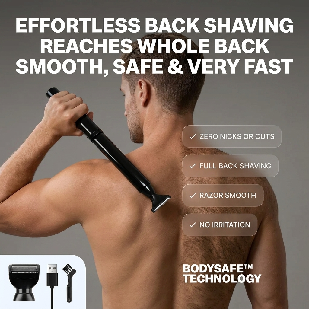 Reach-Anywhere Body Trimmer