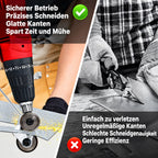 Blechbiss Bohraufsatz