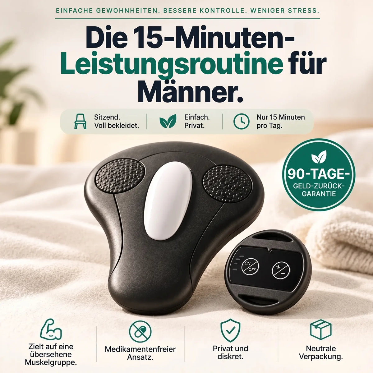VitalFlow™ Beckenboden-Durchblutungssystem