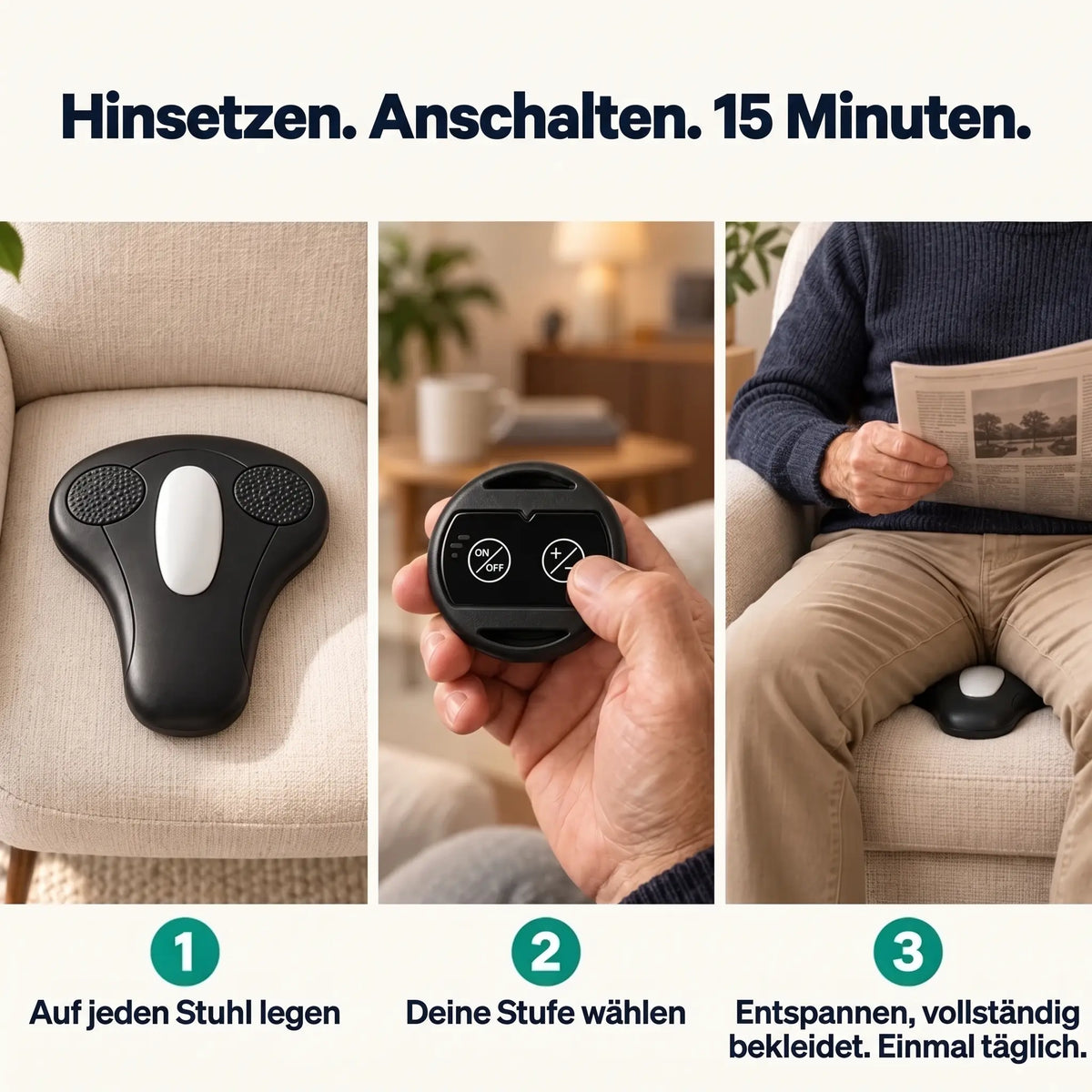 VitalFlow™ Beckenboden-Durchblutungssystem