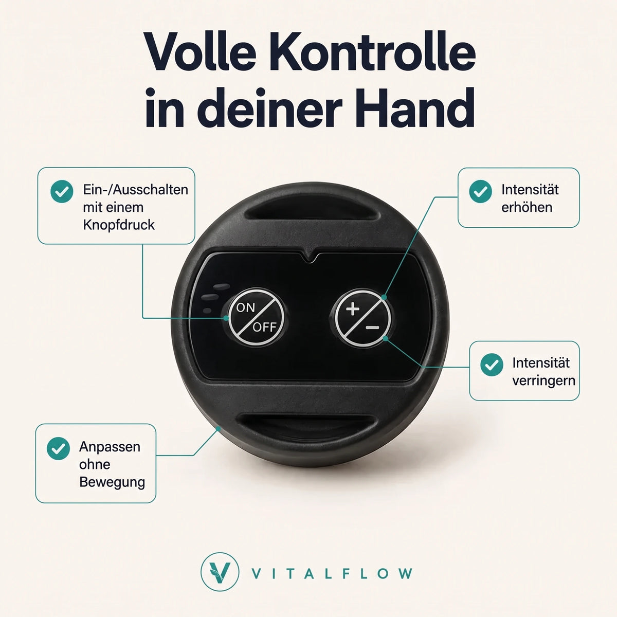 VitalFlow™ Beckenboden-Durchblutungssystem